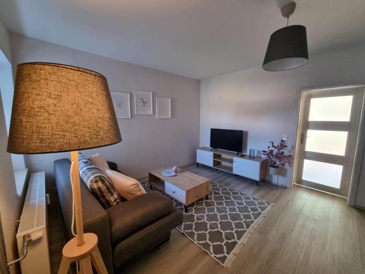 Modern Eingerichtet-Stadtnah-Ferienwohnung Mit Geschirrspueler Und Waschmaschine Friedland  Exterior foto